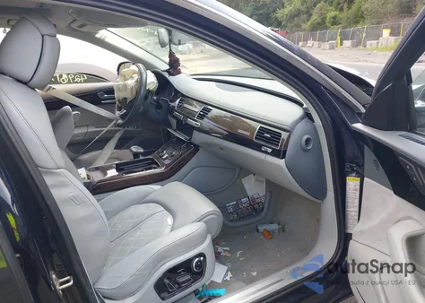 2013 Audi A8 L 4.0T from USA, damaged, VIN WAUR2AFD1DN017462